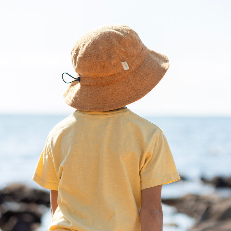 Acorn Bucket Hat - Terry Caramel