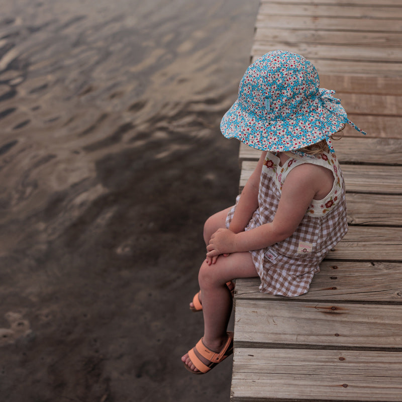 Acorn Wide Brim Hat - Poppie Reversible