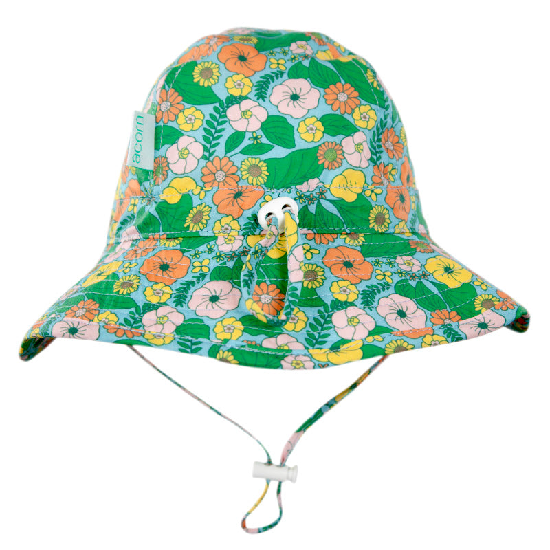 Acorn Wide Brim Infant Hat - Eden