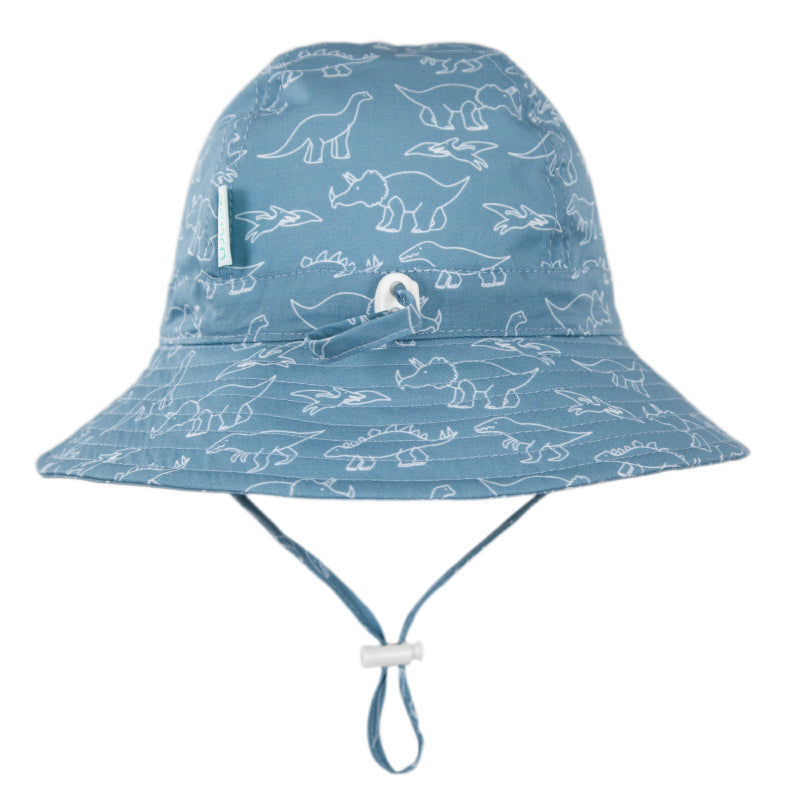 Acorn Wide Brim Infant Hat - Sketch-a-Saurus