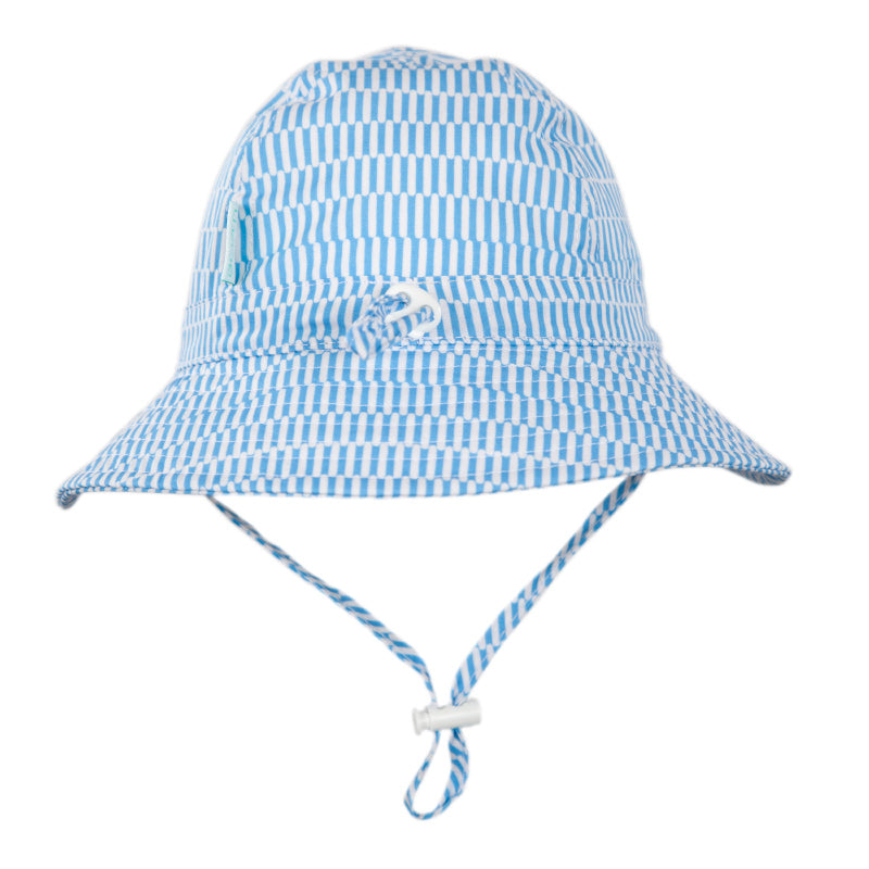 Acorn Wide Brim Infant Hat - Mykonos
