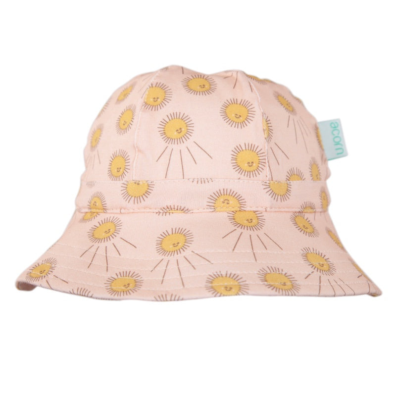 Acorn Stretch Cotton Hat - Sunshine