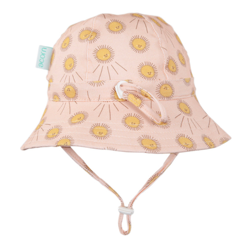 Acorn Stretch Cotton Hat - Sunshine