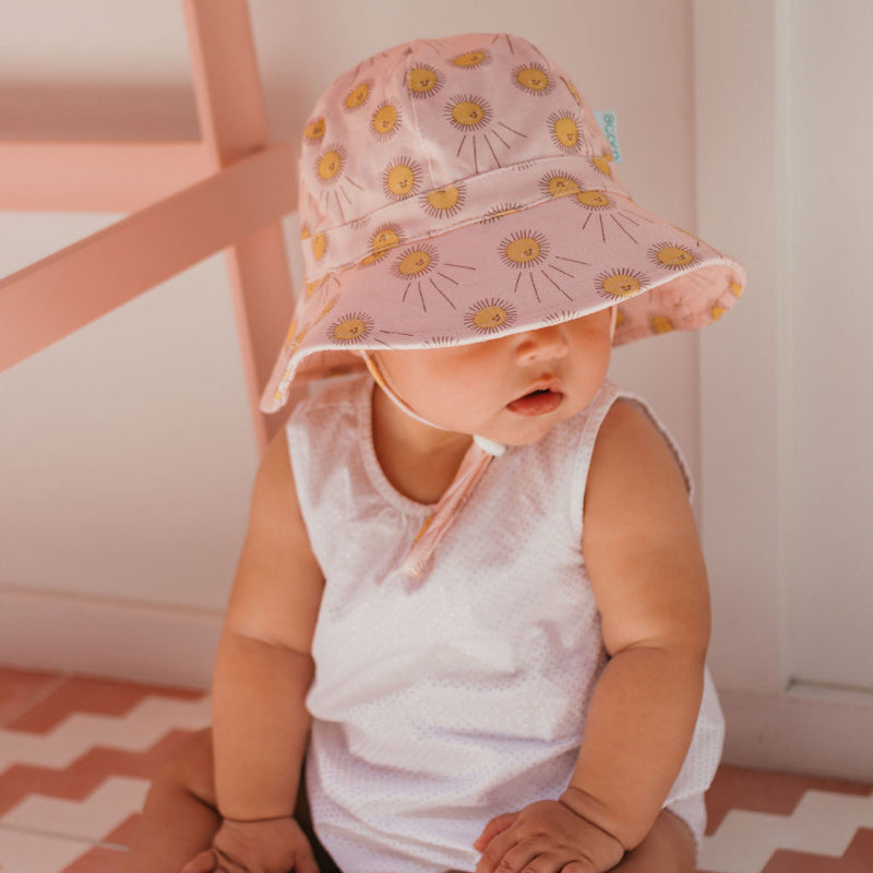 Acorn Stretch Cotton Hat - Sunshine