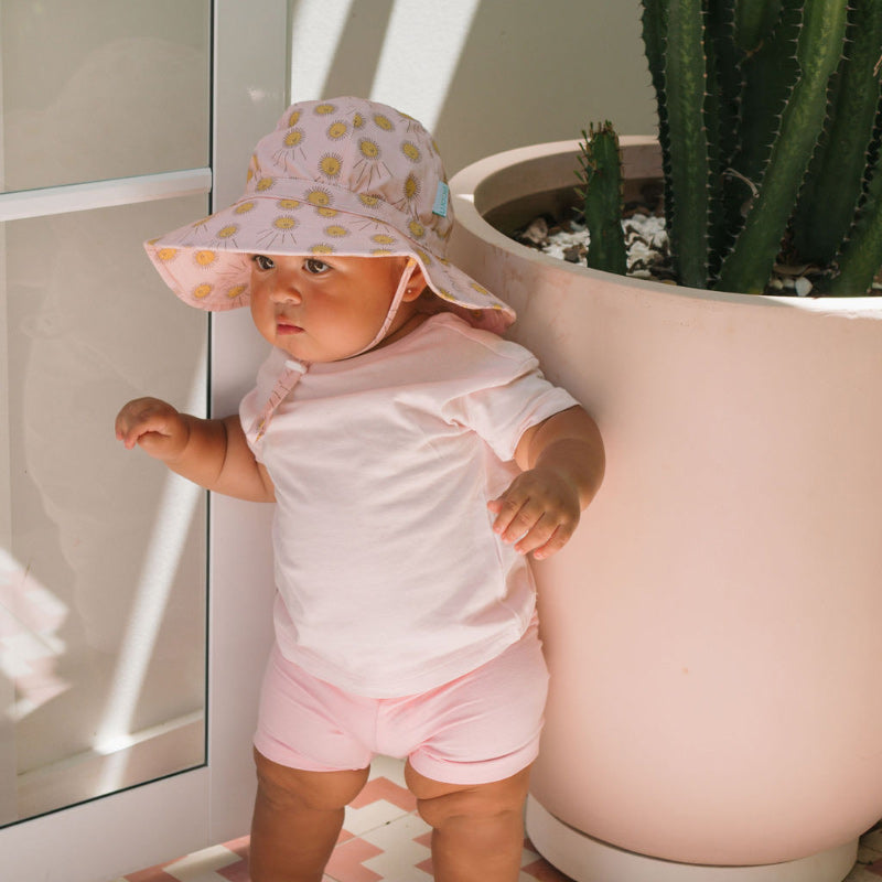 Acorn Stretch Cotton Hat - Sunshine