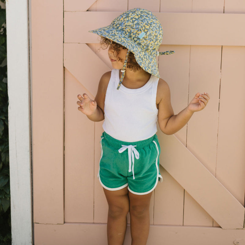 Acorn Wide Brim Hat - Golden Wattle