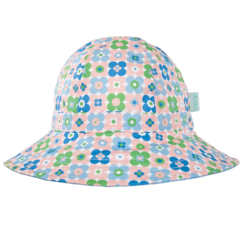 Acorn Wide Brim Hat - Flower Child