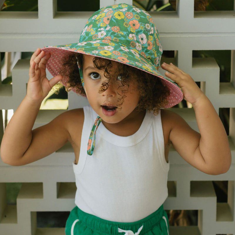 Acorn Wide Brim Hat - Eden