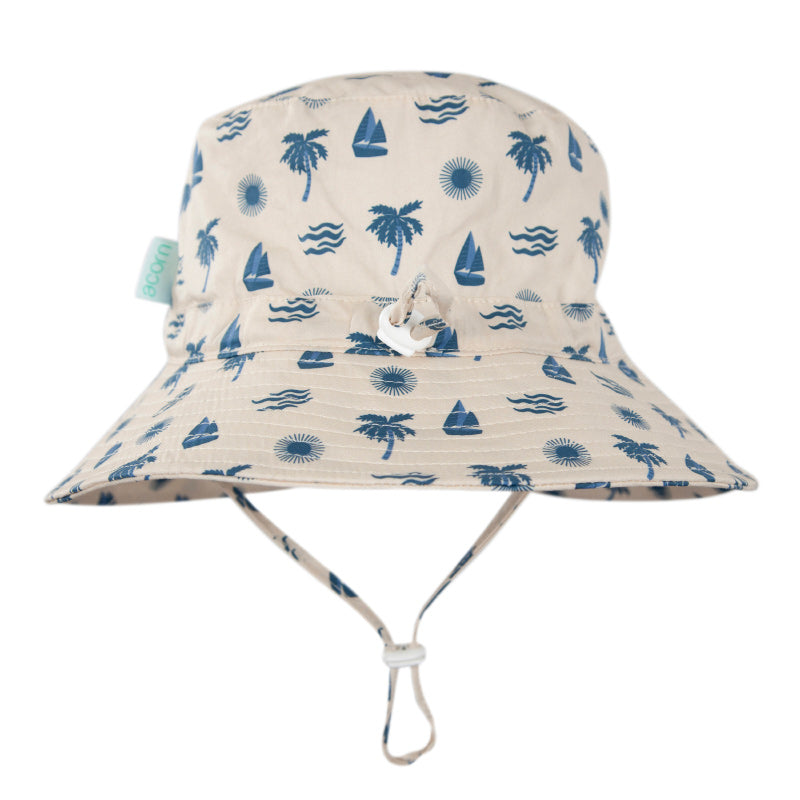 Acorn Wide Brim Hat - Island Breeze