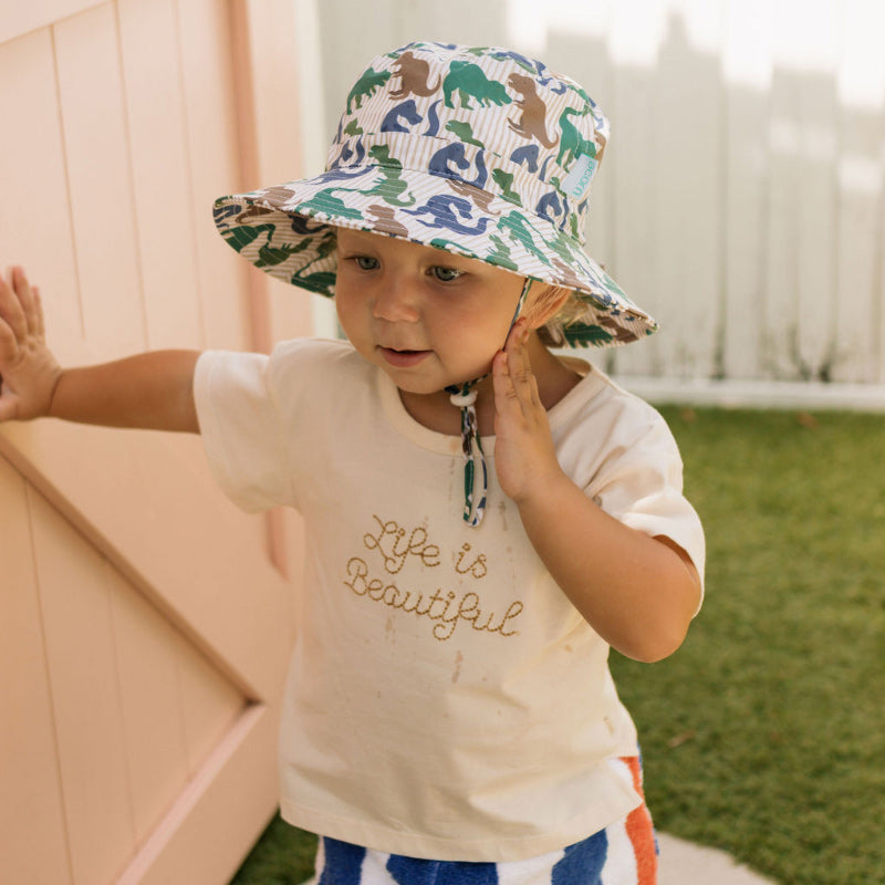 Acorn Wide Brim Hat - T-Rex