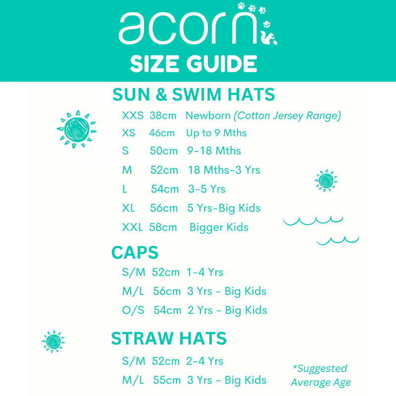Acorn Cap - Good Vibes Only Blue
