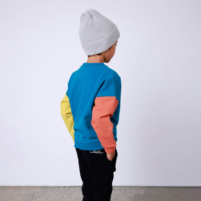 Minti Furry Crew - Spaghetti Me Teal/Orange