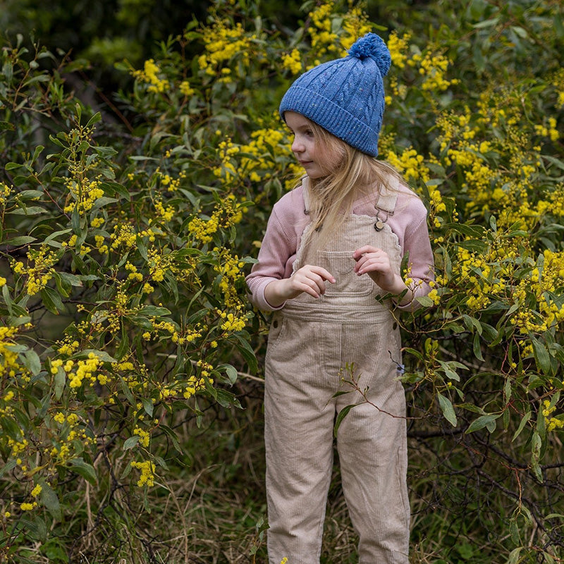 Acorn Alps Beanie - Speckle Blue