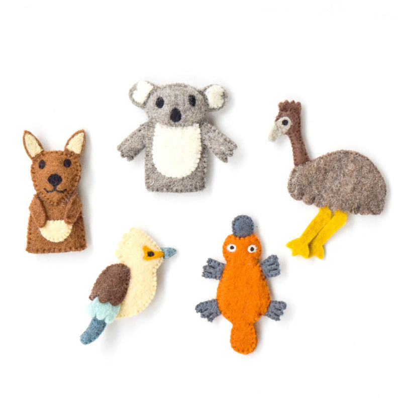 Australian Animals A Finger Puppet Set