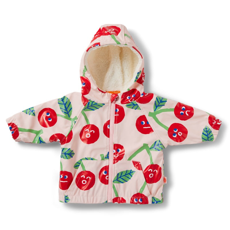 Halcyon Nights Kids Raincoat- Cheeky Cherry