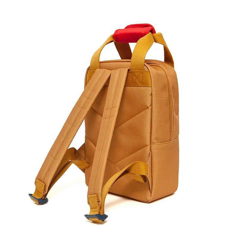 Petit Monkey Block Backpack Large - Inca