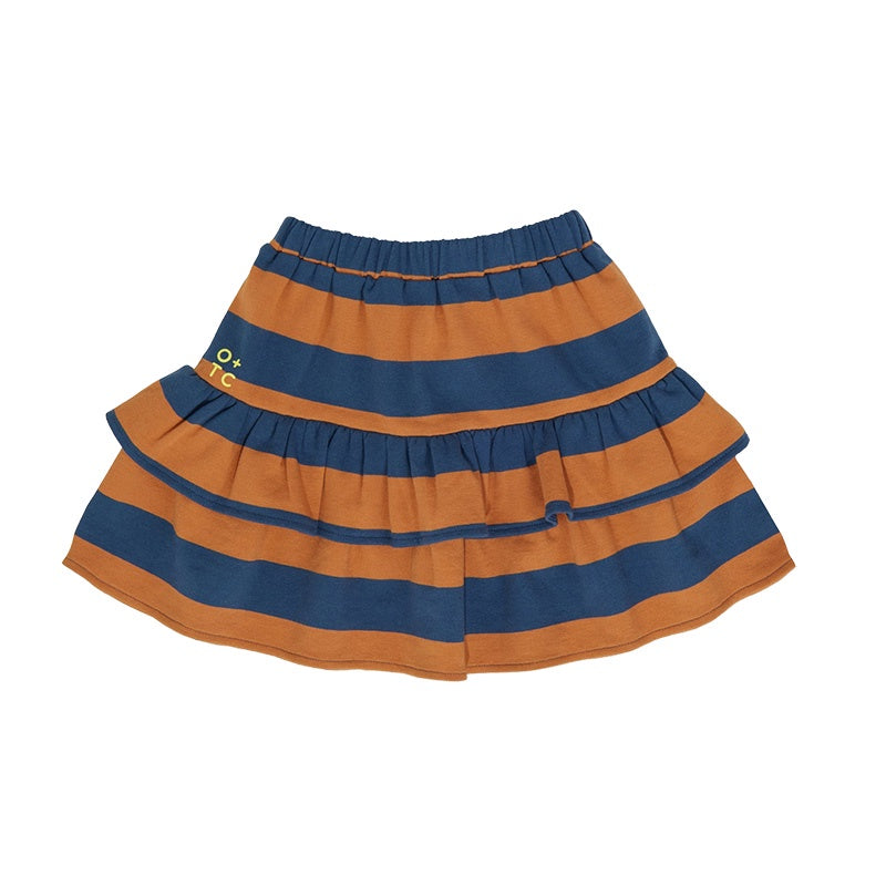 Olive And The Captain Abby Skirt - Rugby Stripe