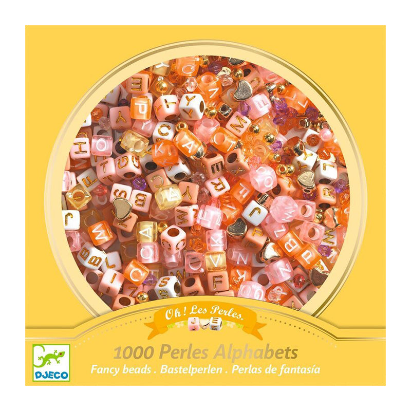 Djeco Gold Alphabet Beads