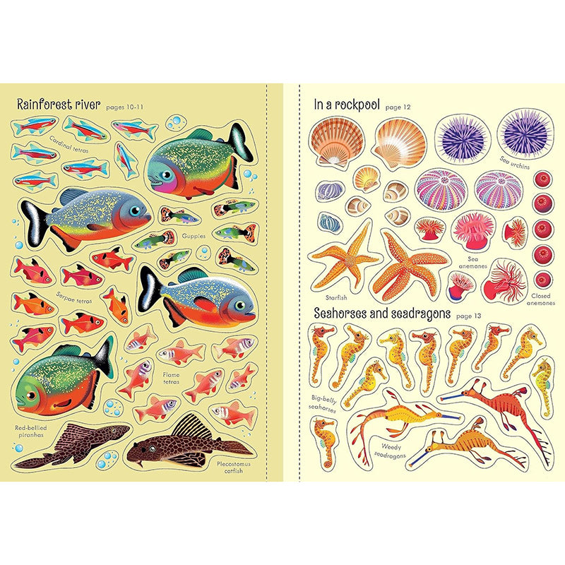 Little First Stickers - Aquarium