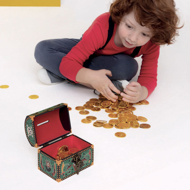 Djeco Money Box - Pirates