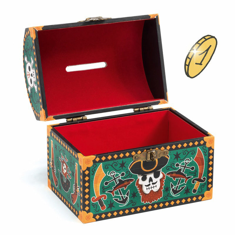 Djeco Money Box - Pirates