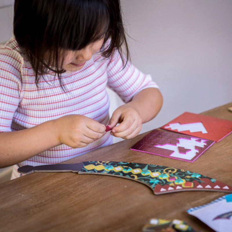 Djeco DIY - Pirate Saber/Metallic Stickers