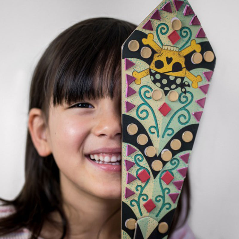 Djeco DIY - Pirate Saber/Metallic Stickers