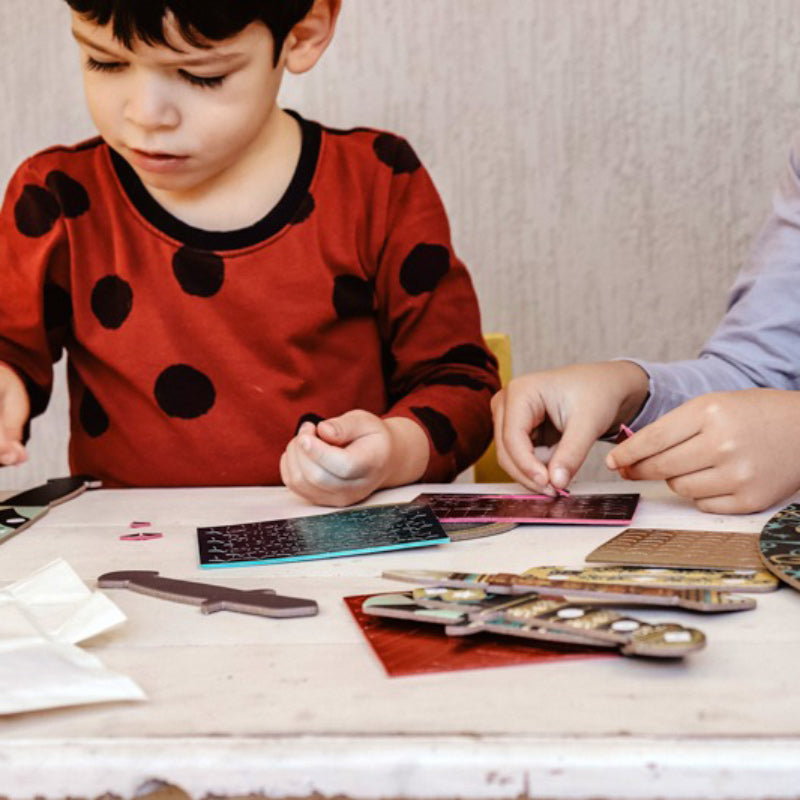 Djeco DIY - Pirate Saber/Metallic Stickers