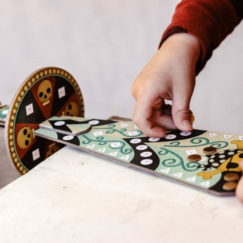 Djeco DIY - Pirate Saber/Metallic Stickers