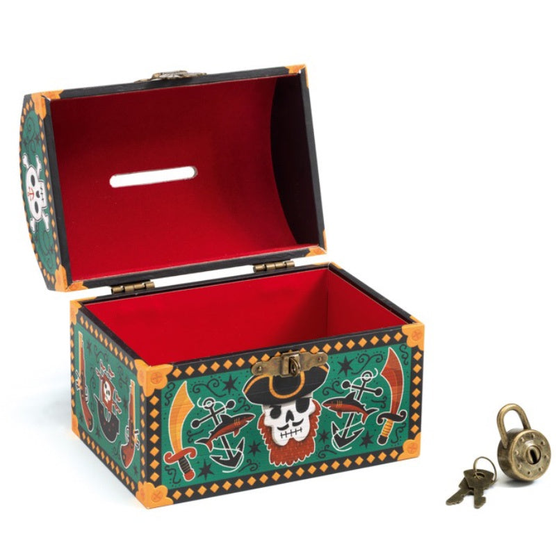 Djeco Money Box - Pirates