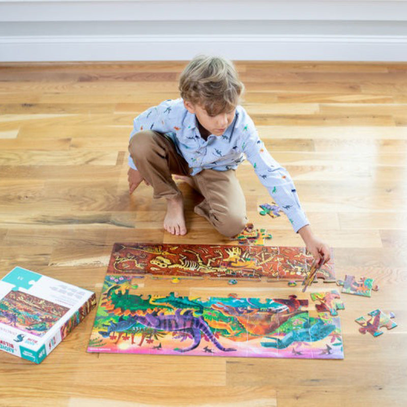 Above & Below Puzzle 48PC - Dinosaur World