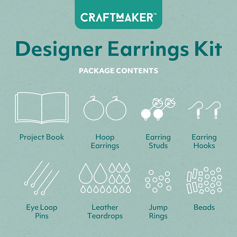 Craft Maker Designer Earrings Kit