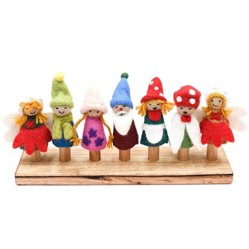 Fairies & Gnomes Finger Puppet - Individual