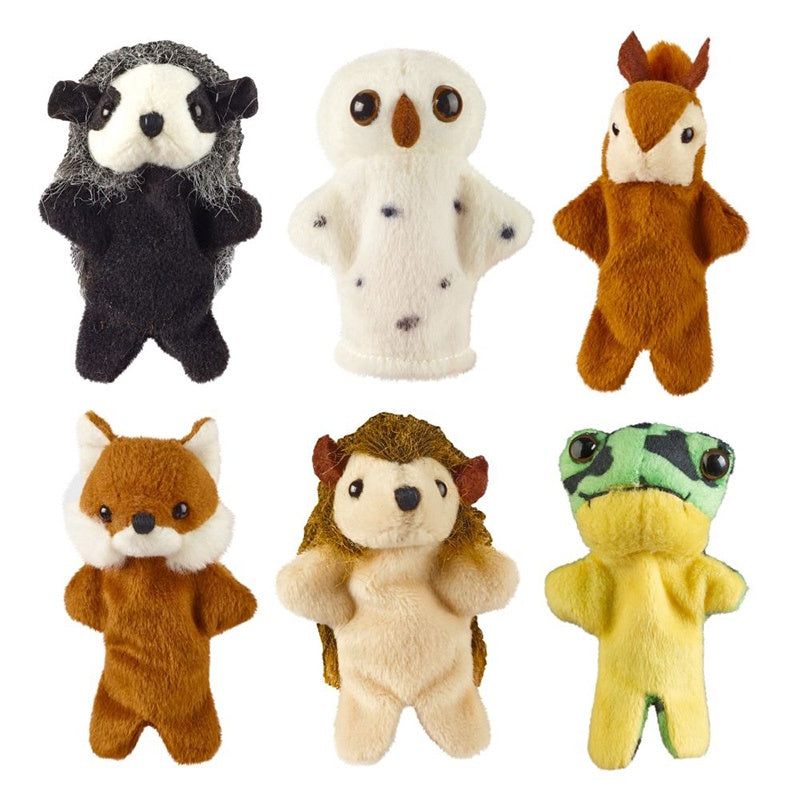 Living Nature Finger Puppets Wildlife - Assorted