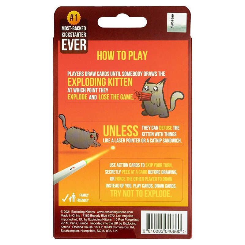 Exploding Kittens 2 Player Edit