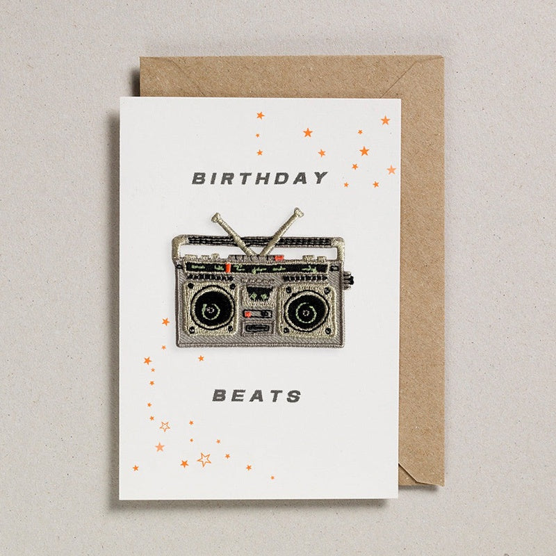 Patch Cards - Boom Box