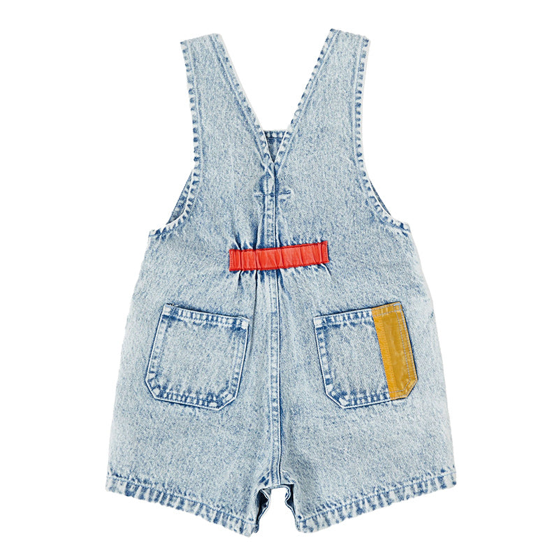 Goldie & Ace Burton Overalls - Colour Pop Denim