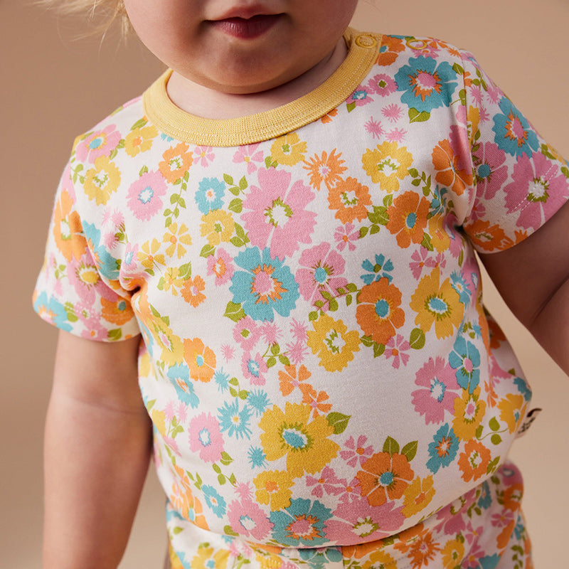 Goldie & Ace SS Bodysuit - Flower Child