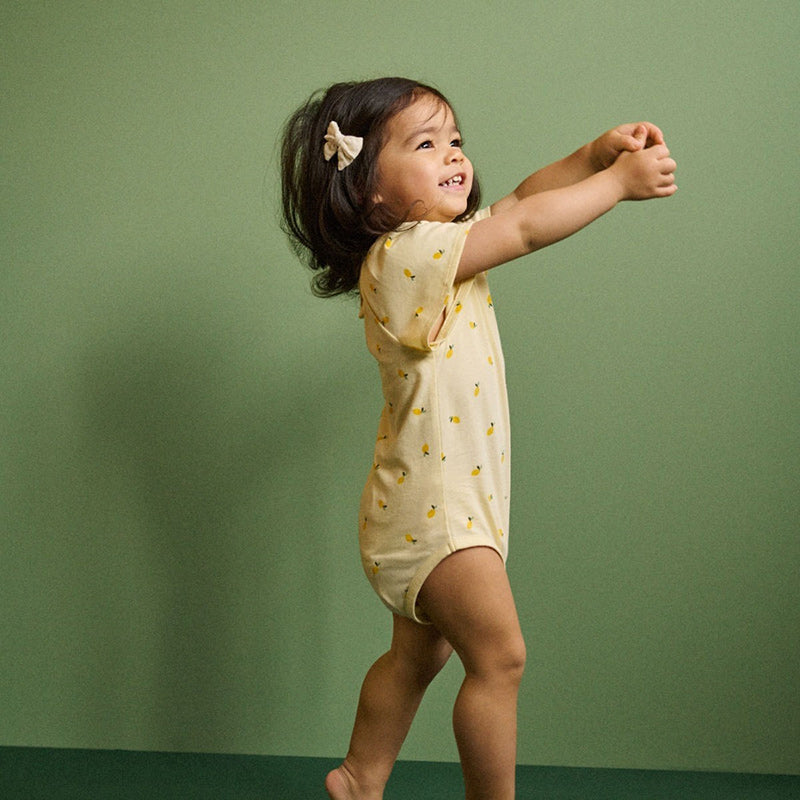 Nature Baby Faye Bodysuit - Little Lemon