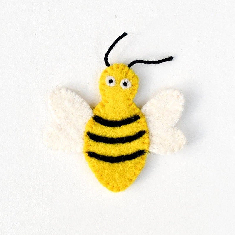 Felt Finger Puppet - Bee