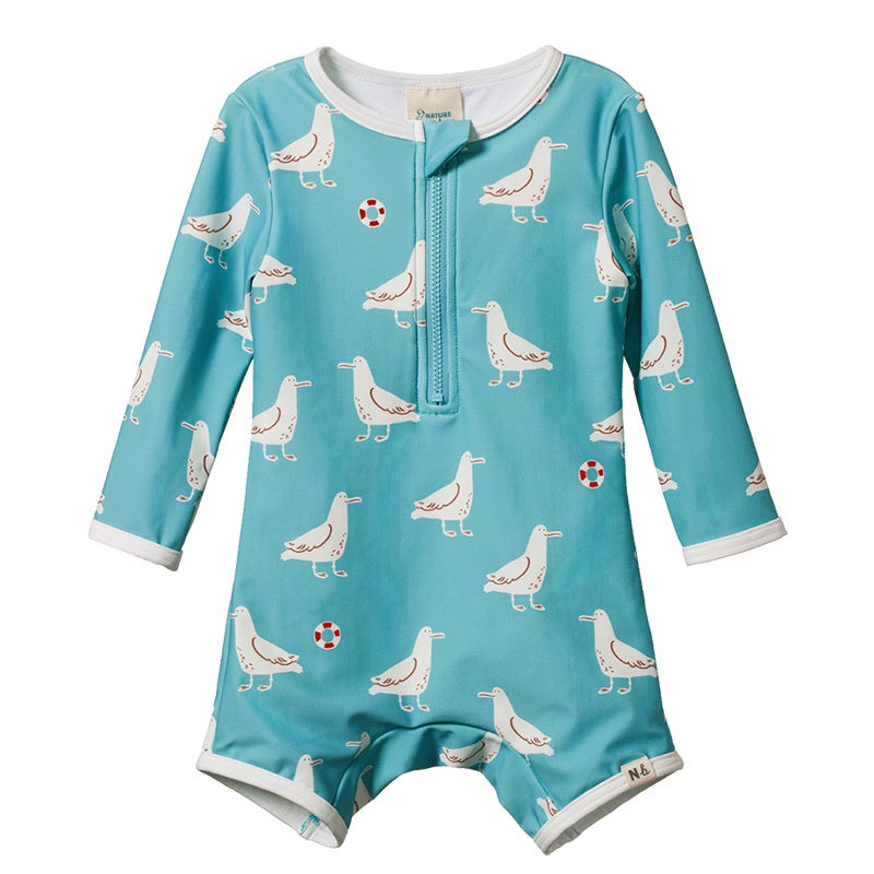 Nature Baby One Piece Bathing Trunks - Albie