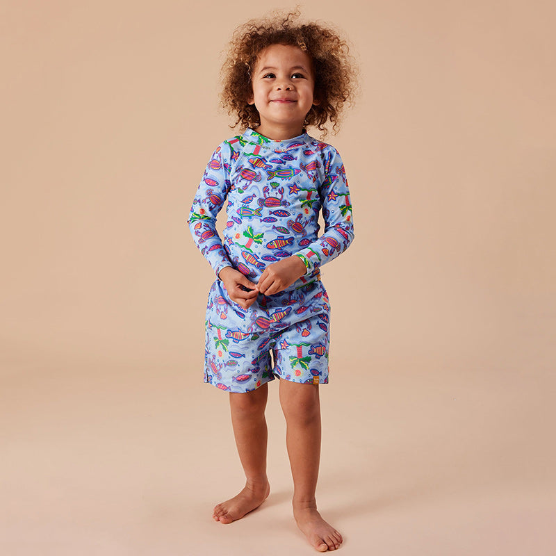 Goldie & Ace Rashguard - Daydream Island