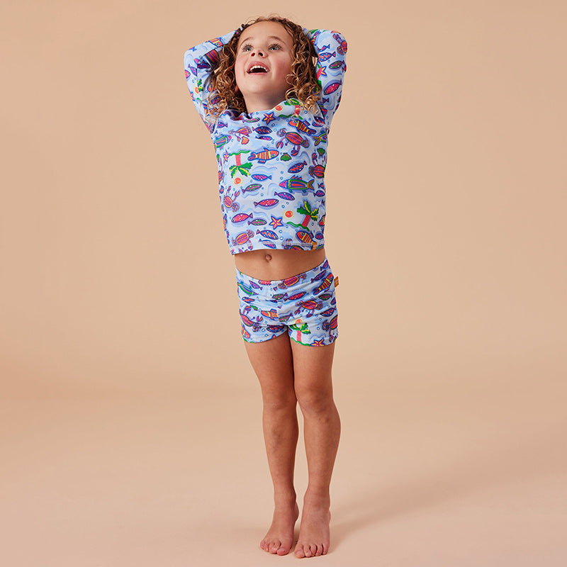 Goldie & Ace Rashguard - Daydream Island