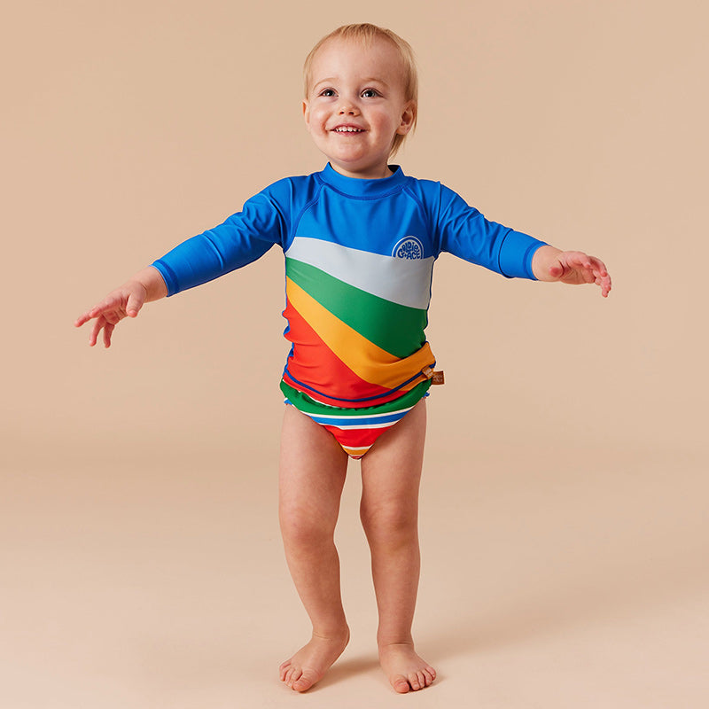 Goldie & Ace Rashguard - Ride The Wave