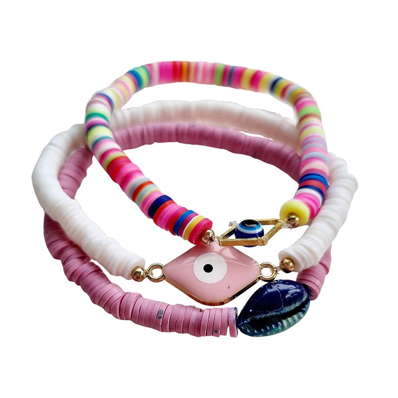 Under The Sea Colourful Beaded Bracelet Set