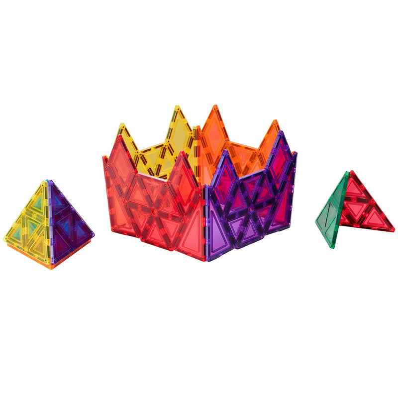 Learn & Grow Magnetic Tiles - Geometry Pack 36PC