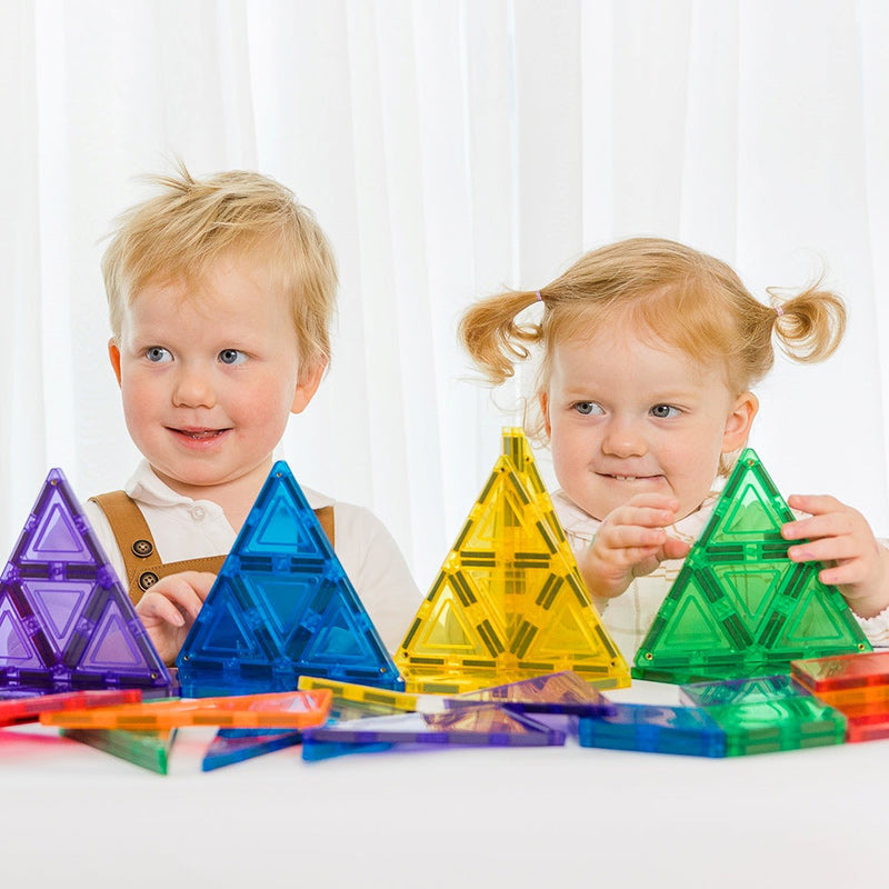 Learn & Grow Magnetic Tiles - Geometry Pack 36PC