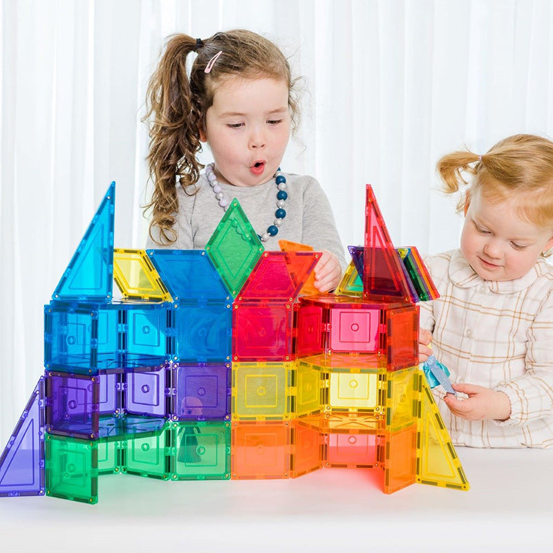 Learn & Grow Magnetic Tiles - Geometry Pack 36PC