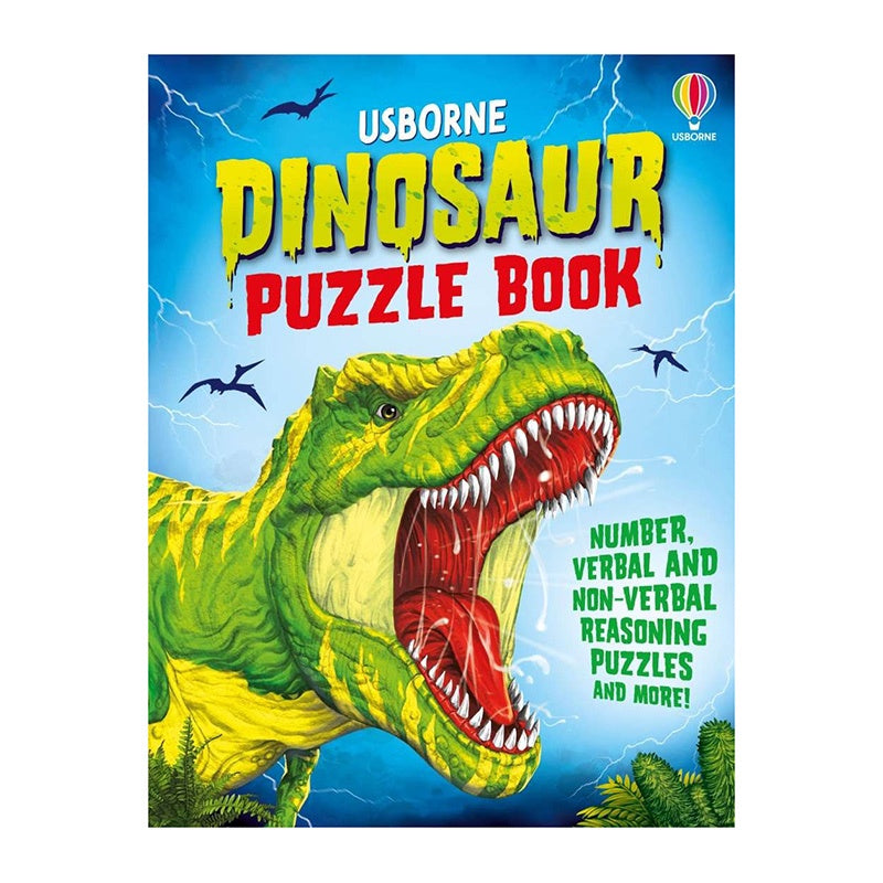 Puzzle Book Dinosaurs