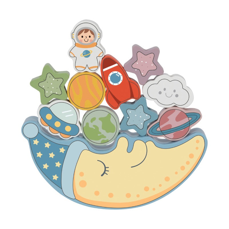 2 In 1 Balance & Lacing Set - Space